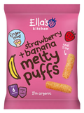Ella's Kitchen Strawberry Plus banana melty puffs 6 Months Plus 20g