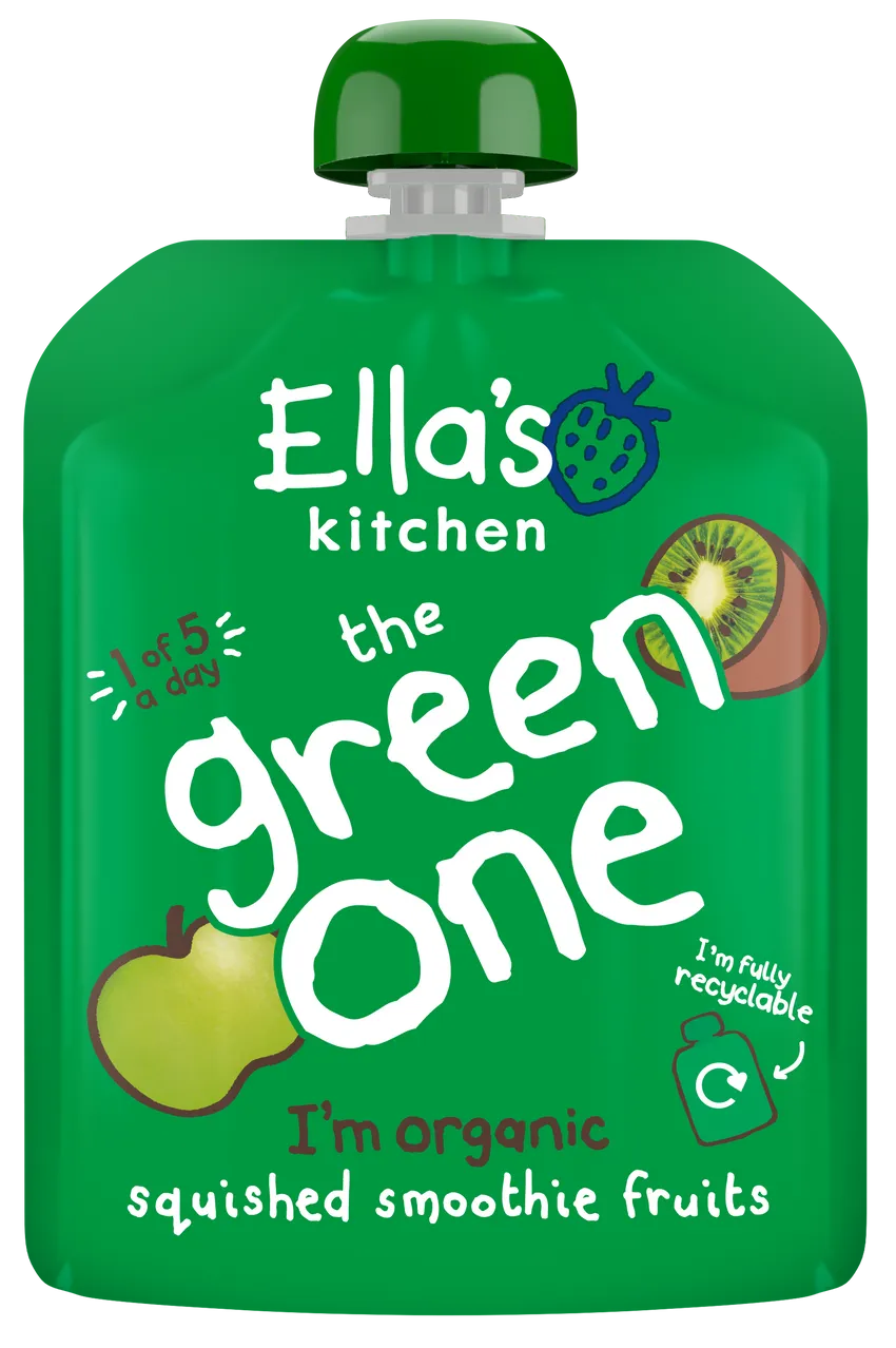 Ella's Kitchen The green one Baby Puree Pouch 90g 6 Plus Months