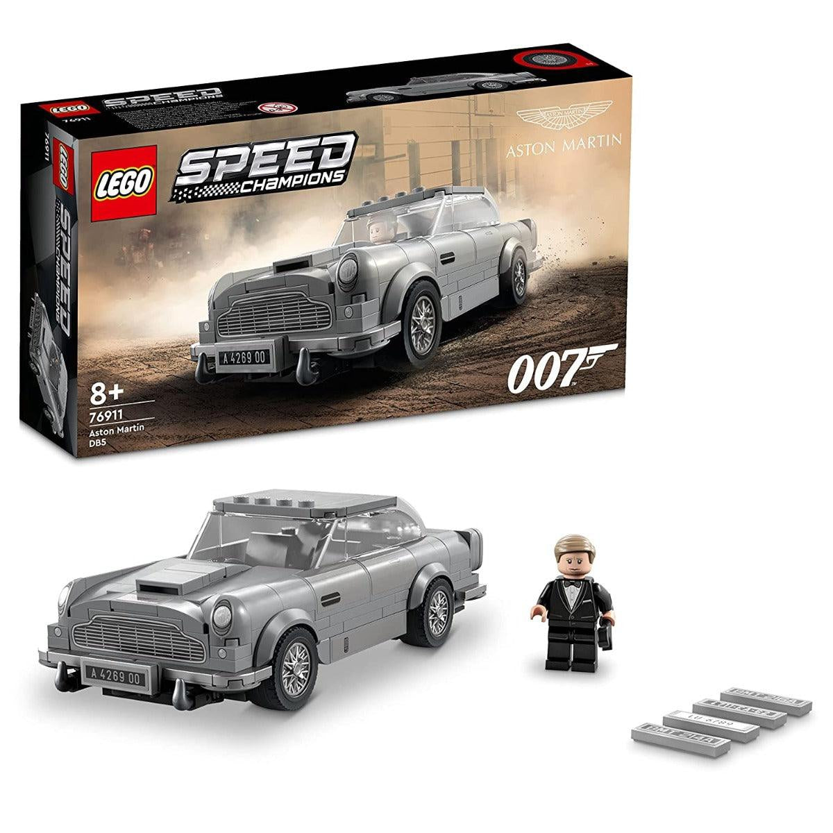 LEGO 76911 Speed Champions 007 Aston Martin DB5 Building Kit For Ages 8+