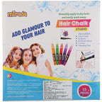 Mirada Cosmetic Hair Chalk Studio Safe Washable and Non Toxic Temporary Kids Hair Chalk Hair Color for Girls 283g