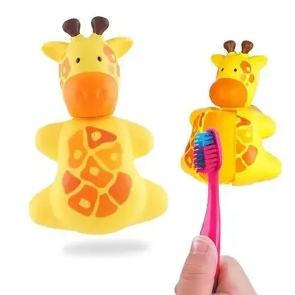 Flipper Fun Animal Kids Toothbrush Cover Portable Travel Holder