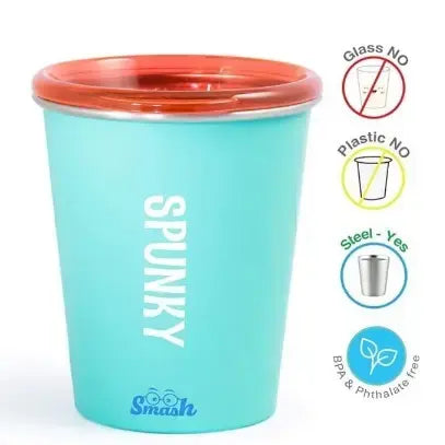 Rabitat Stainless Steel Tumbler with Training Lid Spunky