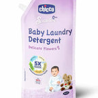 Chicco Baby Laundry Detergent Delicate Flowers 500ml Kills 99percent Barteria and Fungi