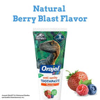 Orajel, Kids, Anticavity Fluoride Toothpaste, Jurassic World™ 2-10 Years, Natura