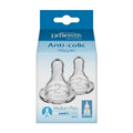 Dr Browns Natural Flow Narrow Baby Bottle Silicone Nipple 2 Pack Level2 3 to 6 Months