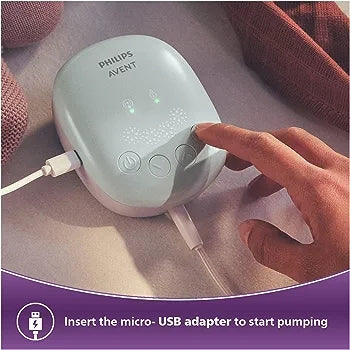 Avent Electric Single Breast Pump Natural Motion Technology Adaptable to 99