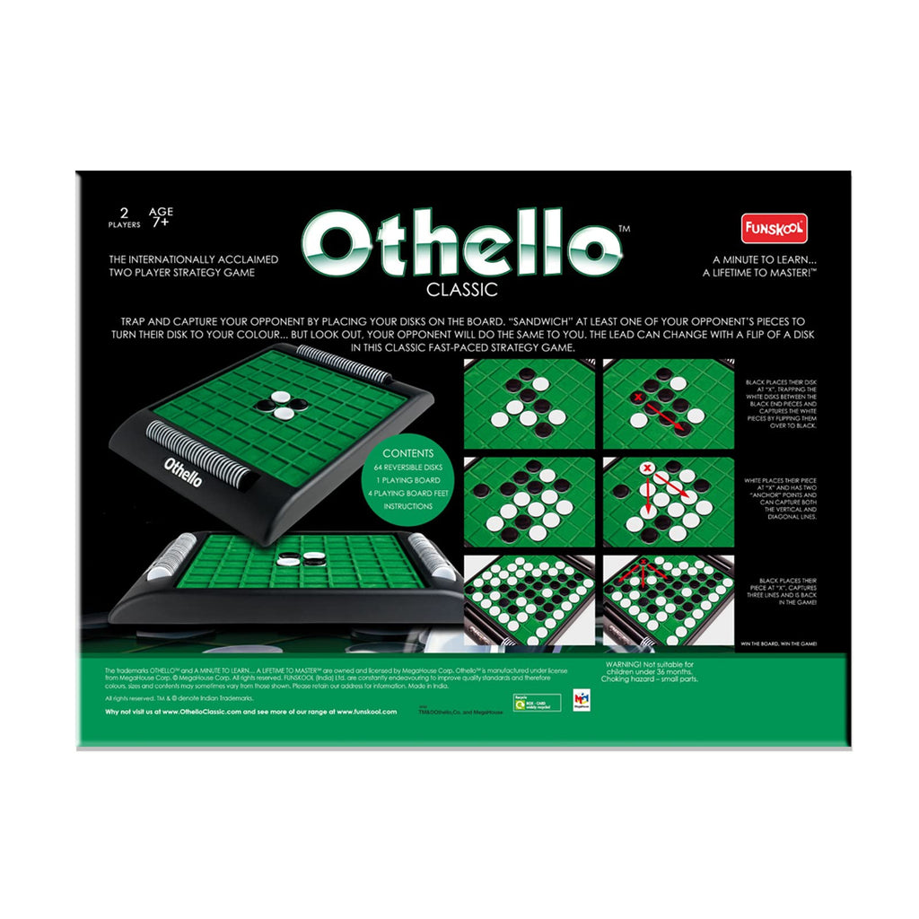 Funskool Games Othello Multicolour Big Kid Ages 7plus month