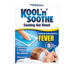 Kool 'N' Soothe Kids Cooling Strip Sachets ( 4 Gel Sheets)