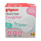 Pigeon Disposable Breast Pads Comfy Feel 2x Softer Gentle on Skin Stay Dry All Day