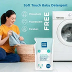 Mee Mee Mild Liquid Laundry Detergent 1 point 2 L Refill Pack For Baby Specific Stains
