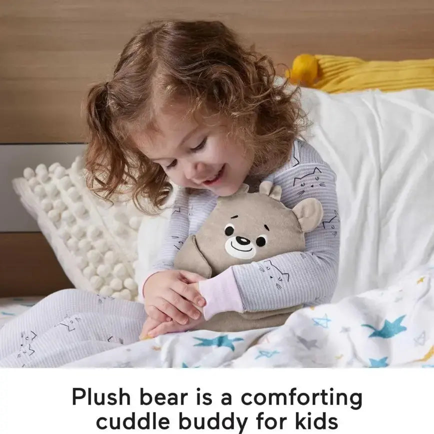 Fisher Price Baby Bear And Firefly Soother lightup Nursery Sound Machine with take Along Plush Toy for Babies and Toddle