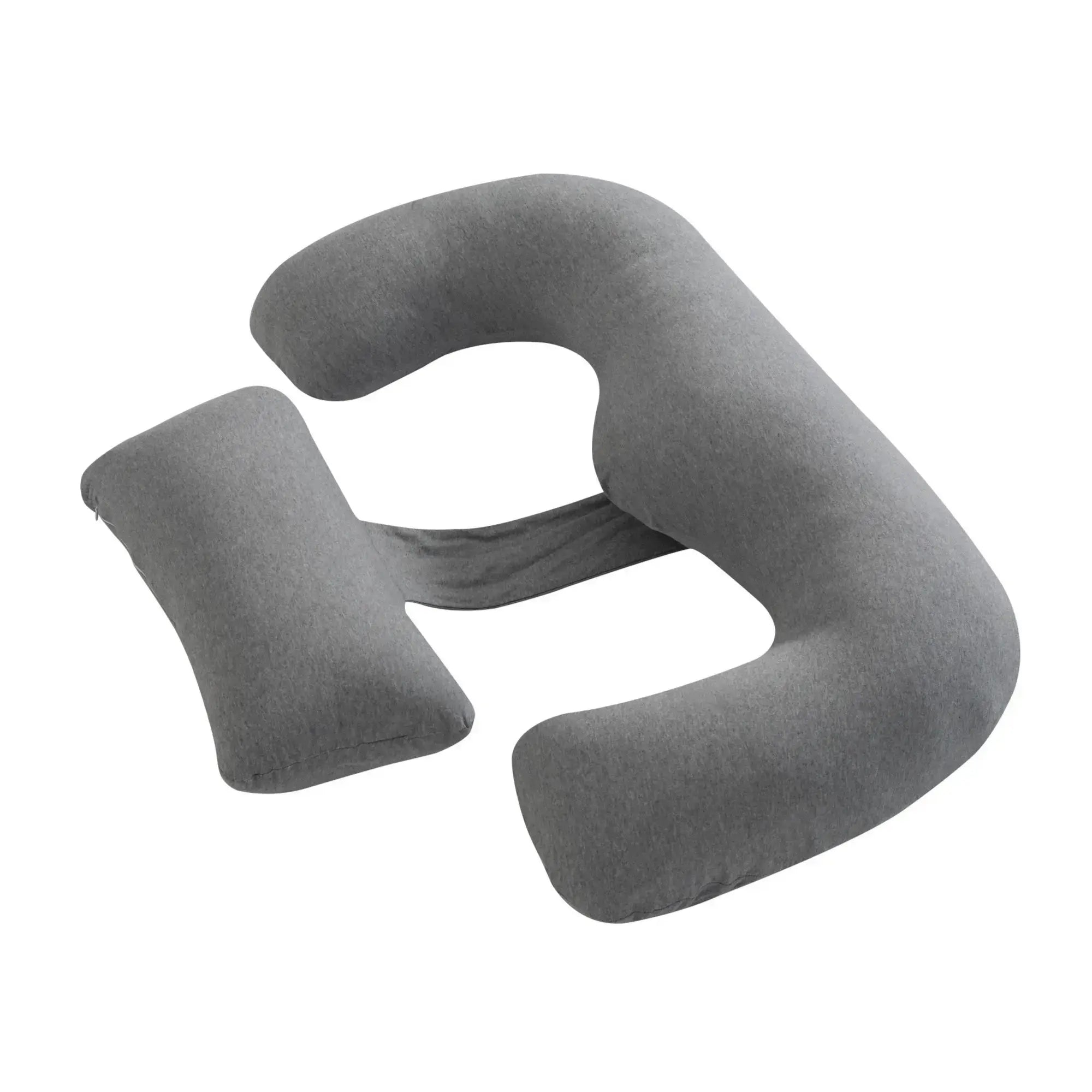 Moon Organic Multi Position Maternity Pillow with Detachable back support for Pr