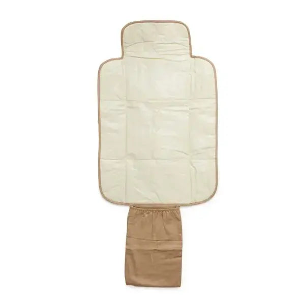 Fancy Fluff Organic Portable Changing Mat - Cuddle Bear