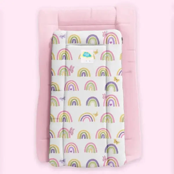 Fancy Fluff Organic Carry Nest Rainbow Dreams
