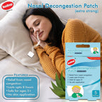 Runbugz Nasal Decongestion Patch for children 5 Patches Pack of 1