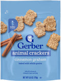 Gerber Cinnamon Graham Animal Crackers Toddler 12 Month Plus