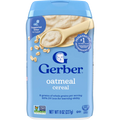 Gerber Single Grain Cereal Oatmeal Cereal Supported Sitter Around 6 months