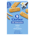 Gerber Toddler Snacks Lil Biscuits 12 Months Plus Food