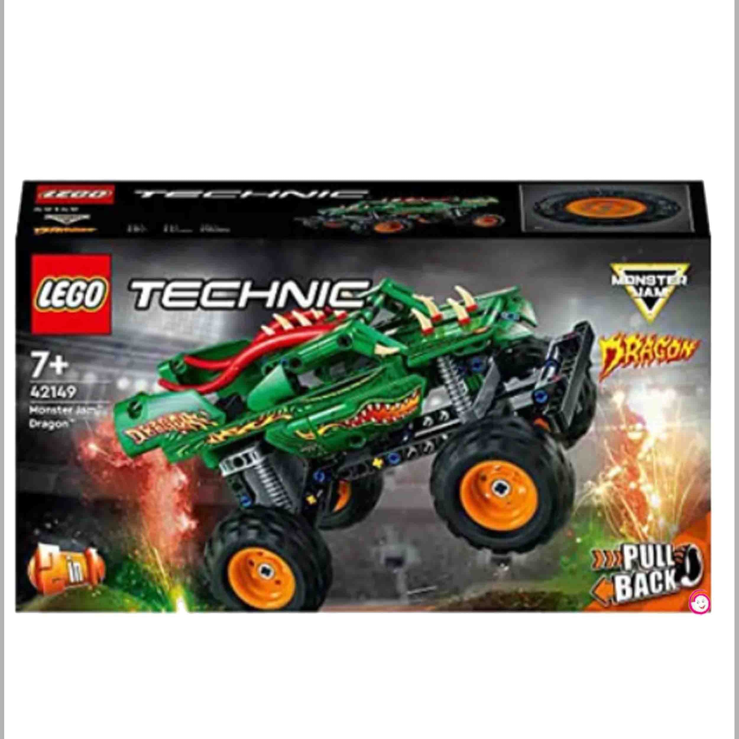 LEGO 42135 Technic 2in1 Monster Jam El Toro Loco Model Building Kit For Ages 7+