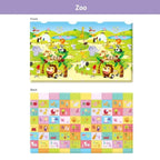 Dwinguler Large Playmat Zoo Reversible Baby Mat