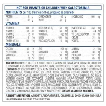 Similac 360 Total Care Sensitive Infant Formula Powder 40oz Birth to 12 Months