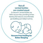 Dr Browns Natural Flow Narrow Baby Bottle Silicone Nipple 2 Pack Level2 3 to 6 Months