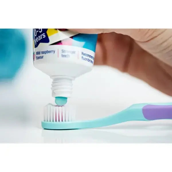 Jordan Step 1 (0-5 Years Old) Milk Teeth Kid Toothpaste Strawberry Flavour - 75g