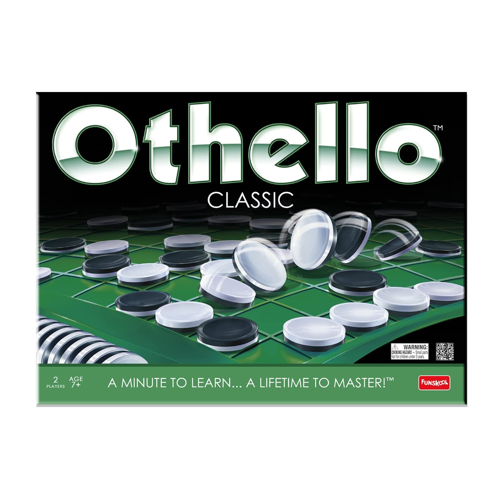 Funskool Games Othello Multicolour Big Kid Ages 7plus month