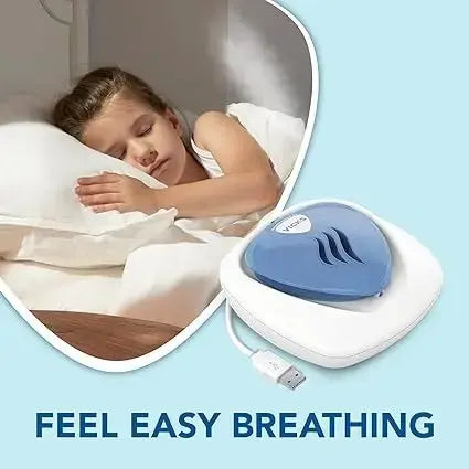 Vicks Portable Waterless Diffuser Includes 2 Rosemary and Lavender Pads
