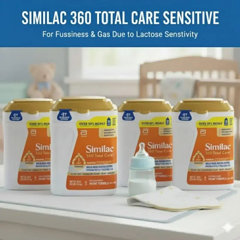 Similac 360 Total Care Sensitive Infant Formula Powder 40oz Birth to 12 Months