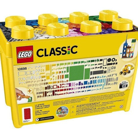 Lego 10698 Large Creative Brick Box Classic Age 4 to 99 by 790 Pieces