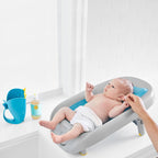 Skip Hop Moby Recline & Rinse Bather,Pack of 1,Blue