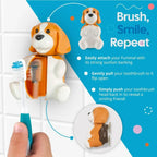 Flipper Fun Animal Kids Toothbrush Cover Portable Travel Holder