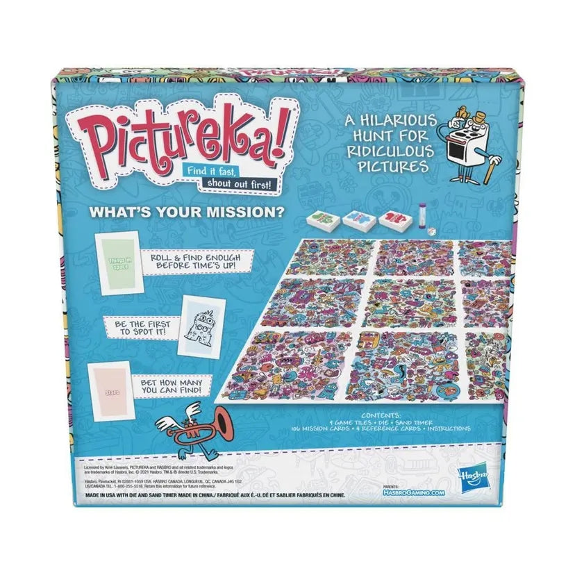 Pictureka Picture Game for Kids Fun Family Board Games for 6 Year Olds and Up