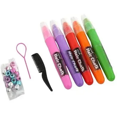 Mirada Cosmetic Hair Chalk Studio Safe Washable and Non Toxic Temporary Kids Hair Chalk Hair Color for Girls 283g