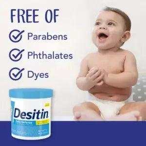 Desitin Rapid Relief Diaper Rash Cream Daily Defense 16oz 454g