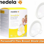 Medela Personal Fit Flex Breast Shields, 2 Pack of Small 21mm Pump Flanges, Made