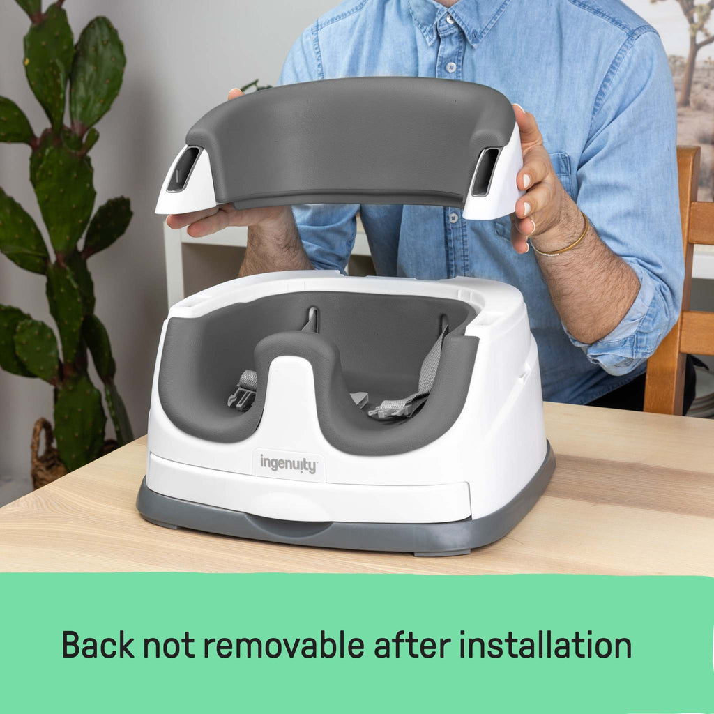 Ingenuity 2-in-1 Baby Booster Seat Slate
