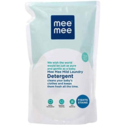 Mee Mee Mild Liquid Laundry Detergent 1 point 2 L Refill Pack For Baby Specific Stains