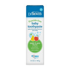 Dr Browns Baby Toothpaste Pear and Apple Flavor Toddlers and Kids Love Fluoride Fre Made in the Usa 0 to3 years 1poin4o