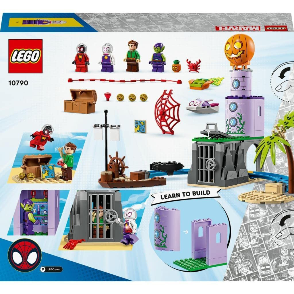 Lego Marvel Team Spidey at Green Goblins Lighthouse 10790 149 Pieces