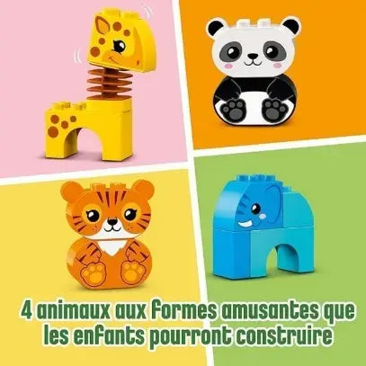 Lego Duplo 10955 Animal Train Age 1 point 5 plus Pieces 15 Creative thinking blocks for Toddlers