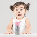 Stephen Joseph Stainless Steel Water Bottle  Pink Dino sj 1175 59 A