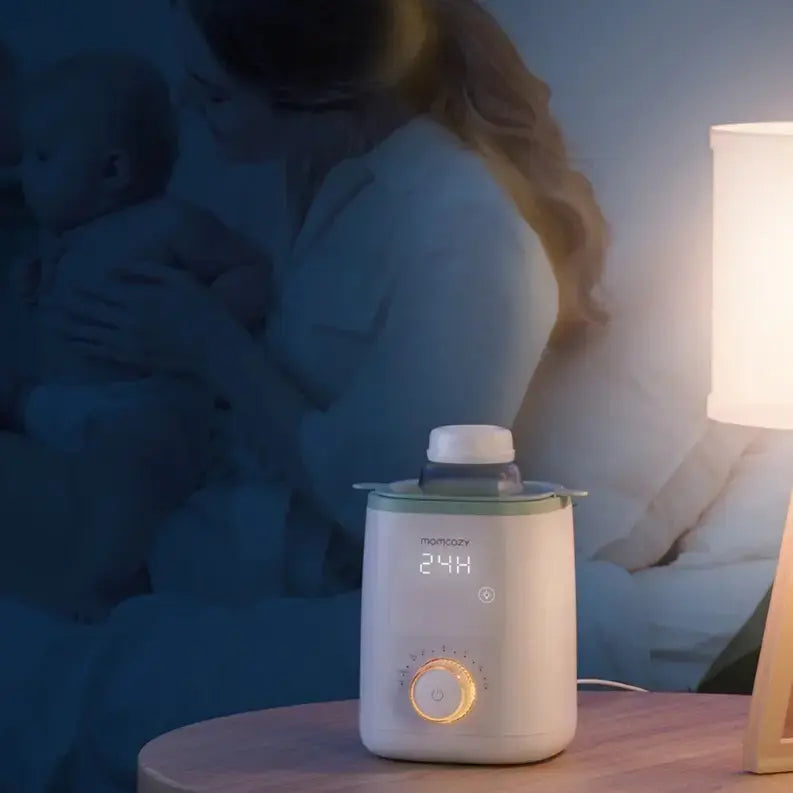 Momcozy Nutri Smart Analog Baby Bottle Warmer White