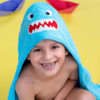 Rabitat Amazonia Kids Towel Zero Twist Cotton Towel with Hood  (0-5 years)  Shark