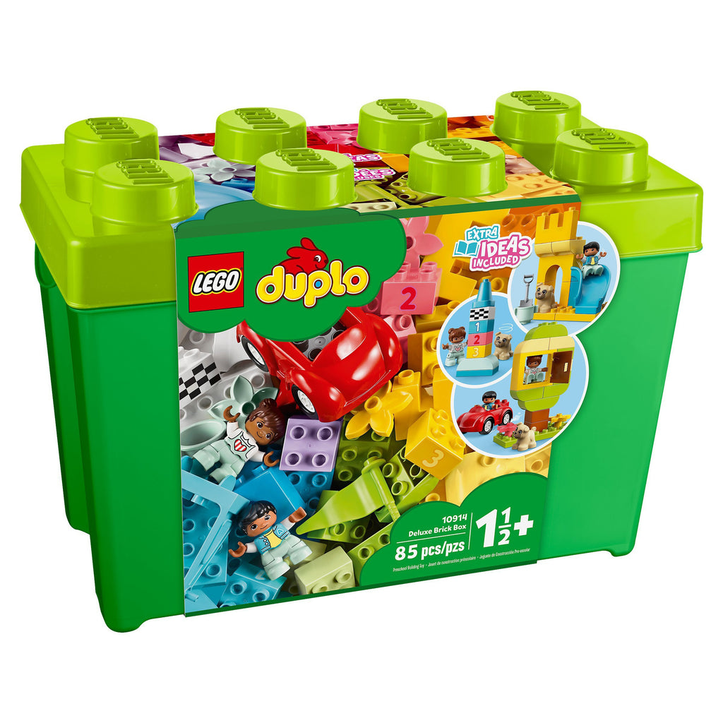 Lego Duplo 10914 Deluxe Brick Box Age 1 point 5 plus Pieces 85