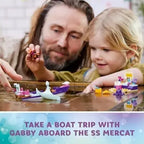 LEGO 10786 : Gabby & MerCat's Ship & Spa 4 + Years Building Blocks Creative Toy for Boys and Girls