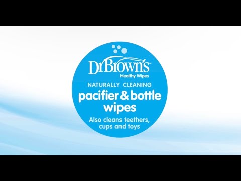 Dr Browns Pacifier and Bottle Wipes 40 Count