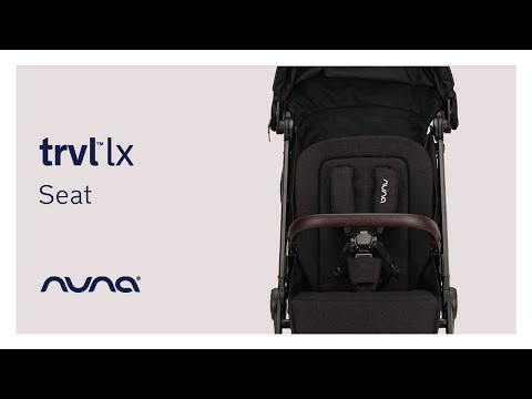 Nuna TRVL Lx Lightweight Luxury Travel Stroller Caviar