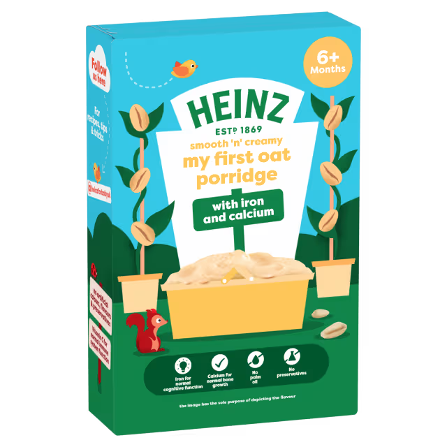 Heinz Oat Porridge Baby Food 6 Months Plus 125g
